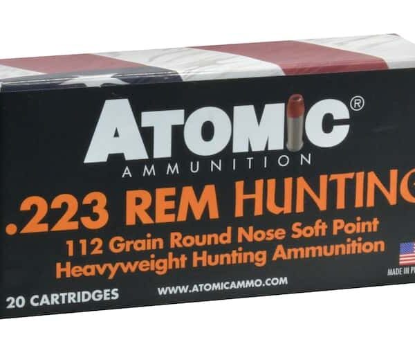 Atomic Hunting Ammunition 223 Remington