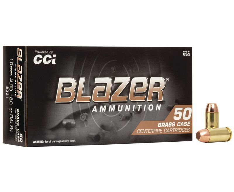 CCI Ammunition Blazer Centerfire 10mm 180 Grain