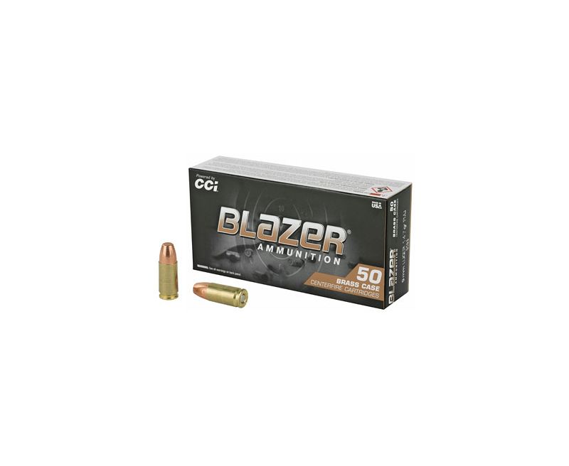 cci blazer brass 9mm luger ammunition