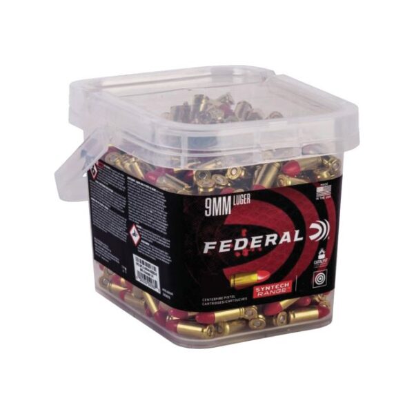 federal american eagle brass 9mm 124 grain 250-rounds