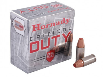 Hornady Critical Duty Handgun Ammo Nickel